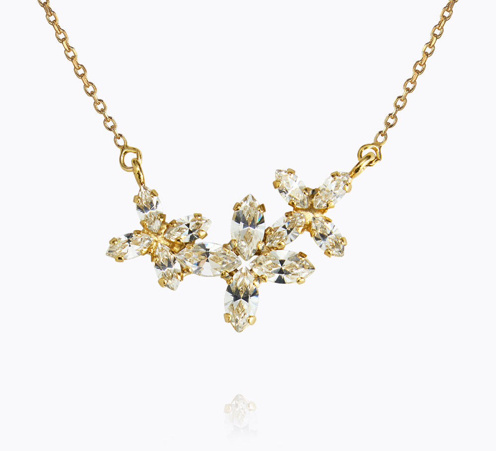 Caroline Svedbom - Multi Star Necklace Crystal Gold