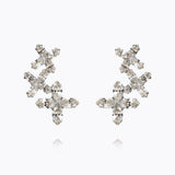 Caroline Svedbom - Multi Star Cuff Earrings Crystal Rhodium
