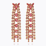 Caroline Svedbom - Petite Penelope Earrings Pink Combo Gold