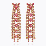 Caroline Svedbom - Petite Penelope Earrings Pink Combo Gold