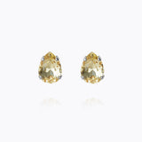 Caroline Svedbom - Superpetite Drop Earrings Jonquil Rhodium