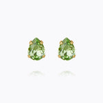 Caroline Svedbom - Superpetite Drop Earrings Peridot Gold