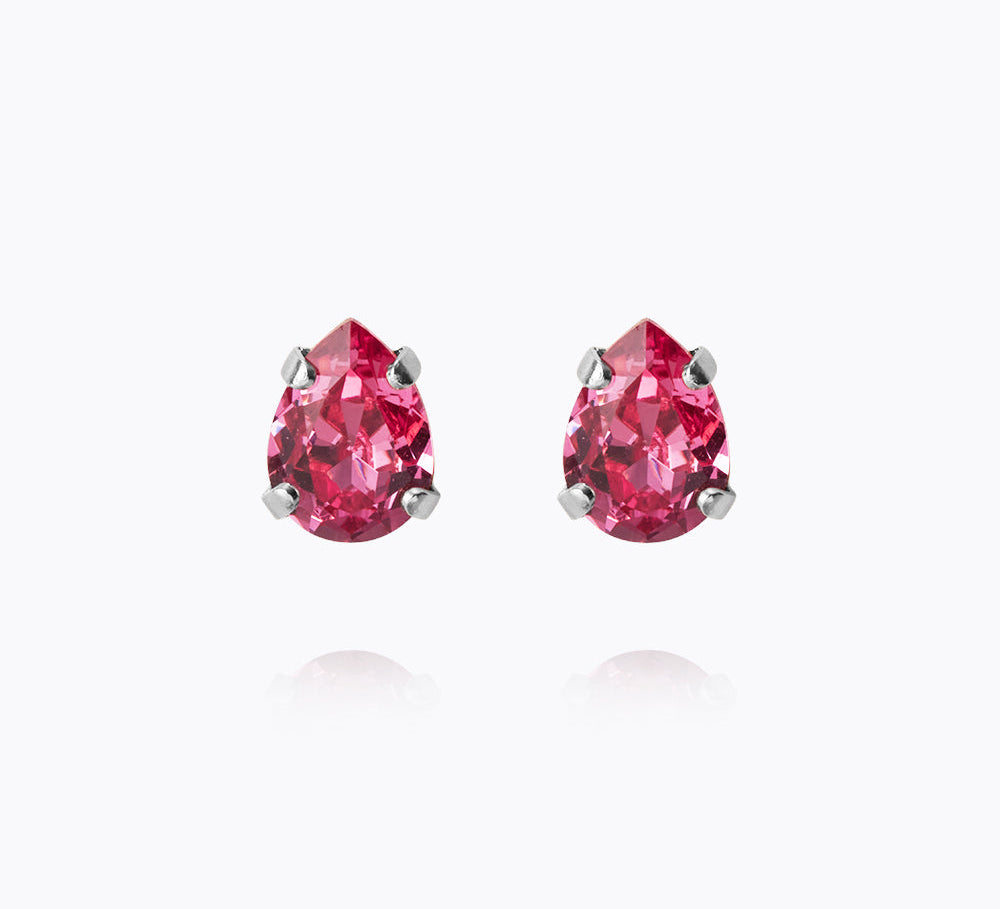 Caroline Svedbom - Superpetite Drop Earrings Rose Rhodium