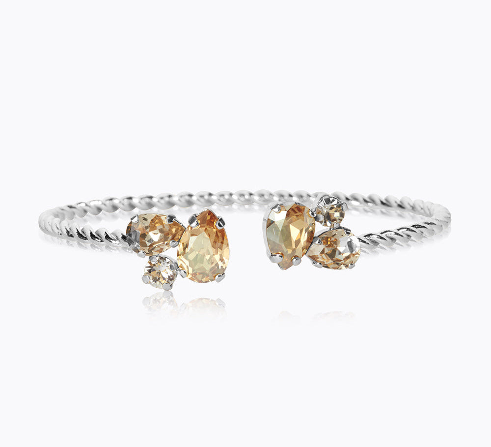 Caroline Svedbom - Alisia Bracelet Golden Combo Rhodium