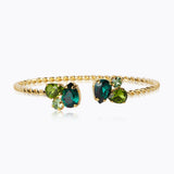 Caroline Svedbom - Alisia Bracelet Green Combo Gold