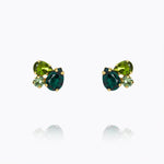 Caroline Svedbom - Alisia Earring Green Combo Gold