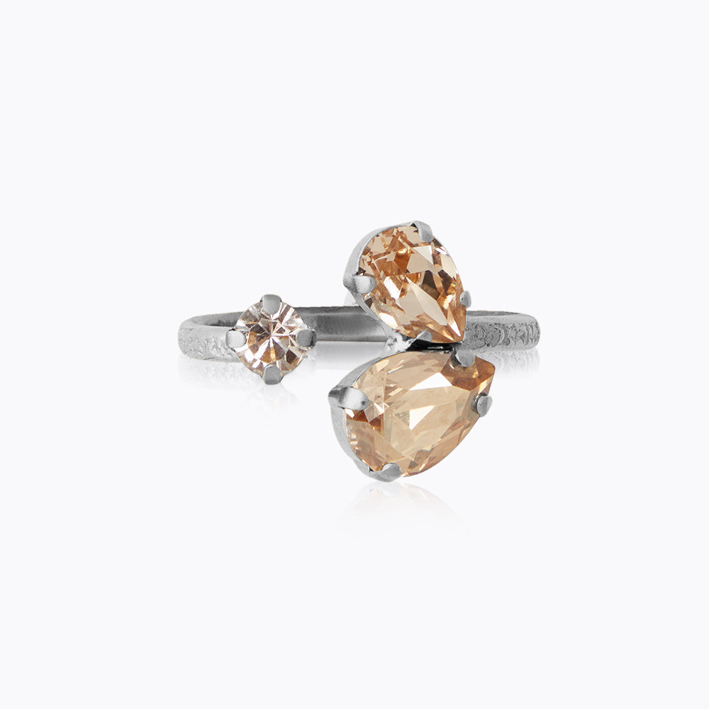Caroline Svedbom - Alisia Ring Golden Combo Rhodium