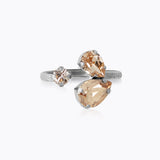 Caroline Svedbom - Alisia Ring Golden Combo Rhodium