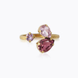 Caroline Svedbom - Alisia Ring Violet Combo Gold