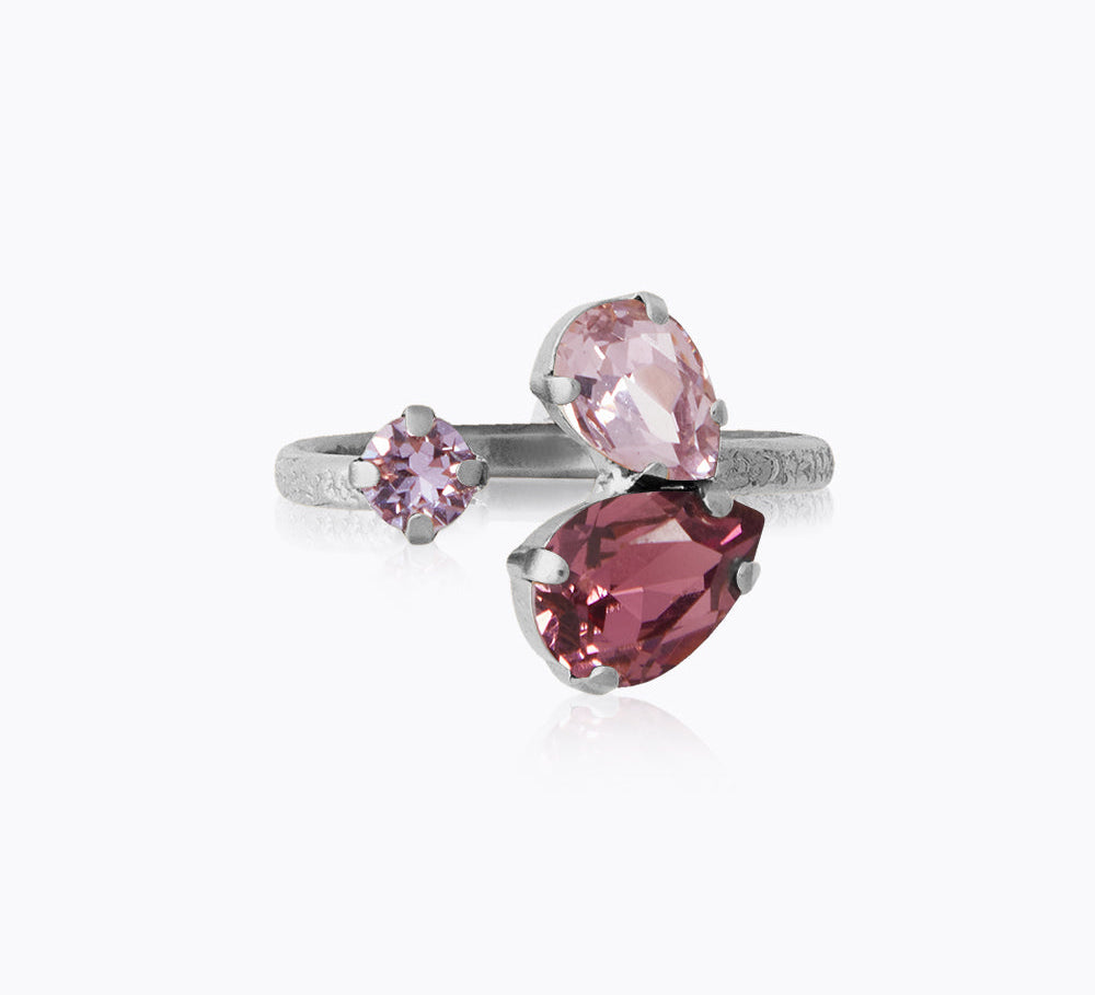 Caroline Svedbom - Alisia Ring Violet Combo Rhodium