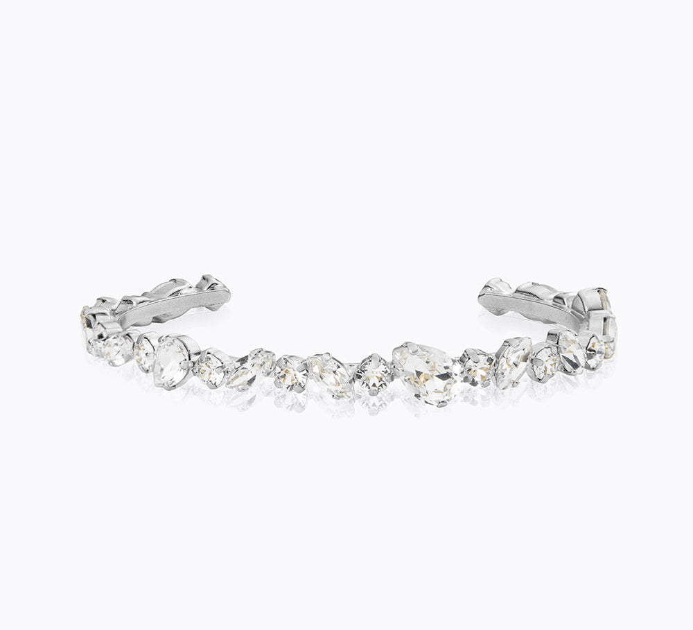 Caroline Svedbom - Antonia Bangle Crystal Rhodium