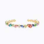 Caroline Svedbom - Antonia Bangle Rainbow Combo Gold