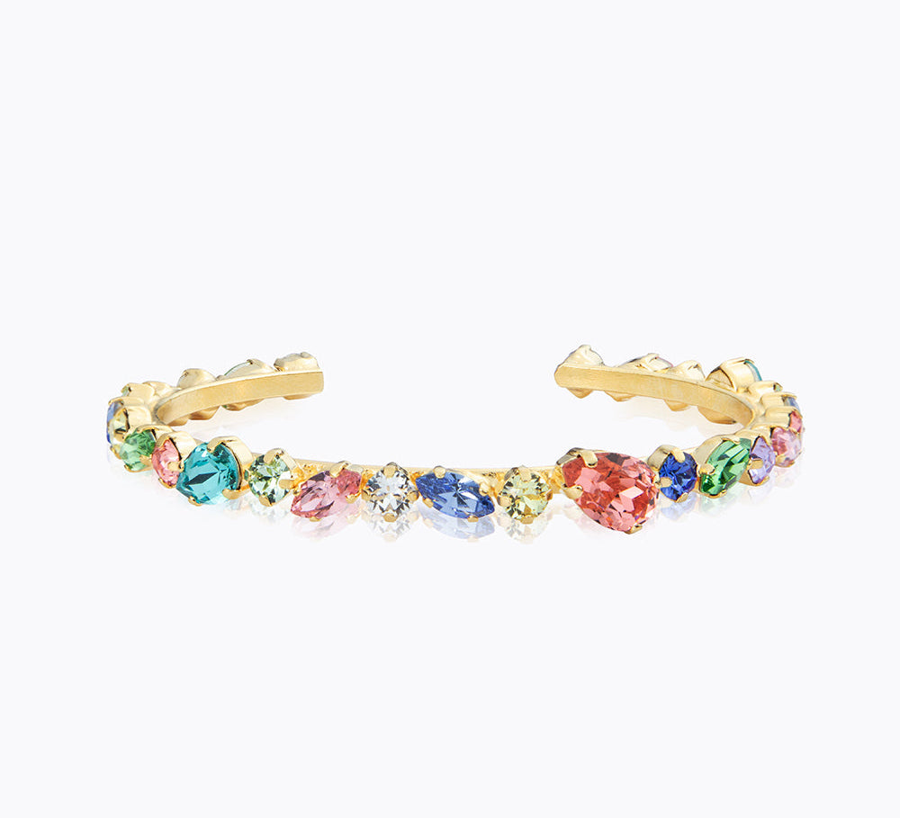 Caroline Svedbom - Antonia Bangle Rainbow Combo Gold