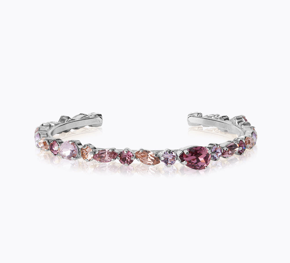 Caroline Svedbom - Antonia Bangle Violet Combo Rhodium