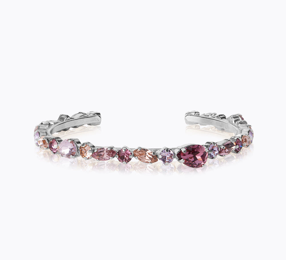 Caroline Svedbom - Antonia Bangle Violet Combo Rhodium