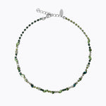 Caroline Svedbom - Antonia Necklace Green Combo Rhodium
