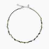 Caroline Svedbom - Antonia Necklace Green Combo Rhodium