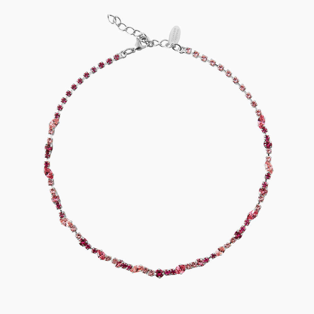 Caroline Svedbom - Antonia Necklace Rose Combo Rhodium