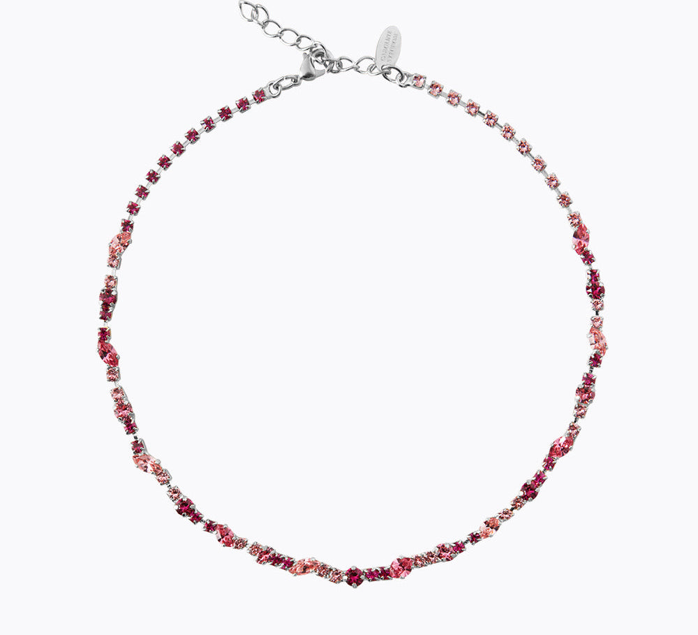 Caroline Svedbom - Antonia Necklace Rose Combo Rhodium