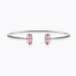 Caroline Svedbom - Baguette Bracelet Light Rose Rhodium