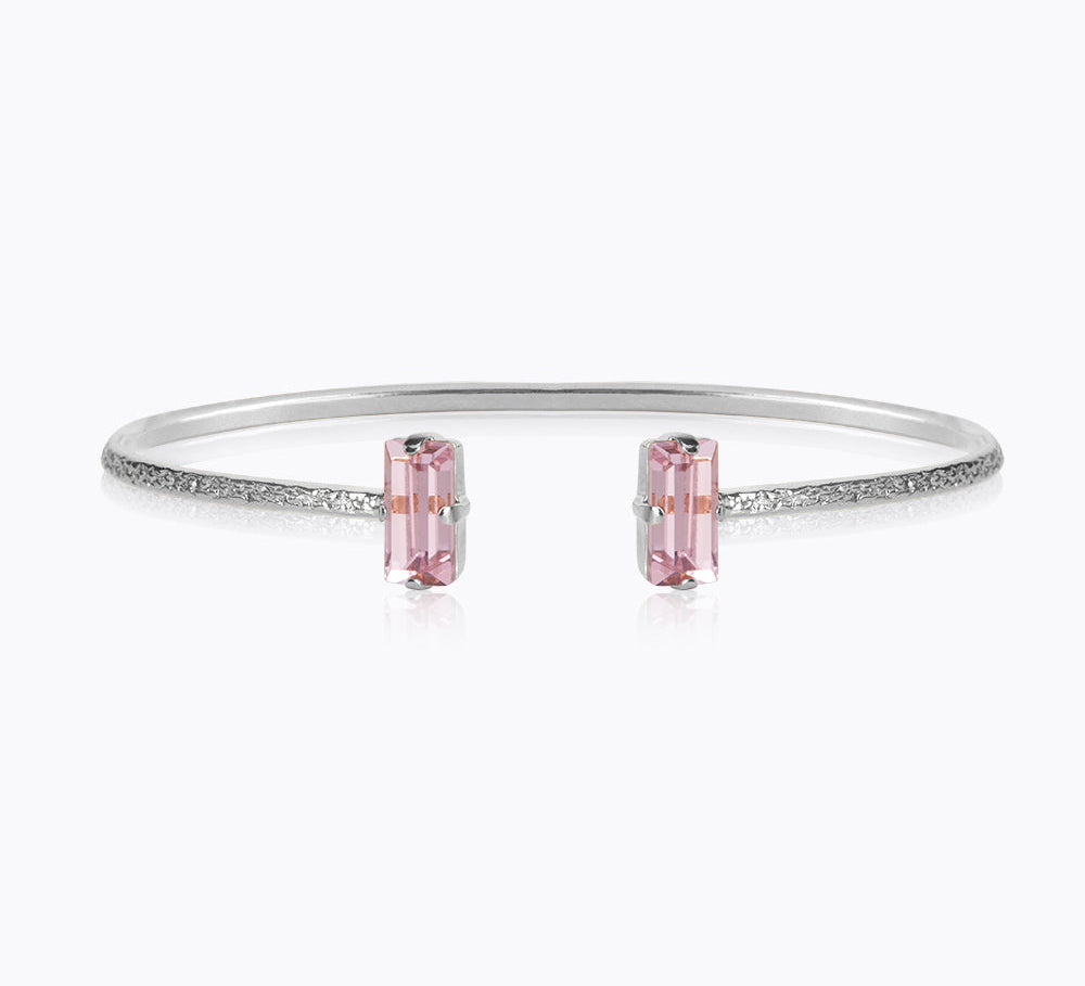 Caroline Svedbom - Baguette Bracelet Light Rose Rhodium