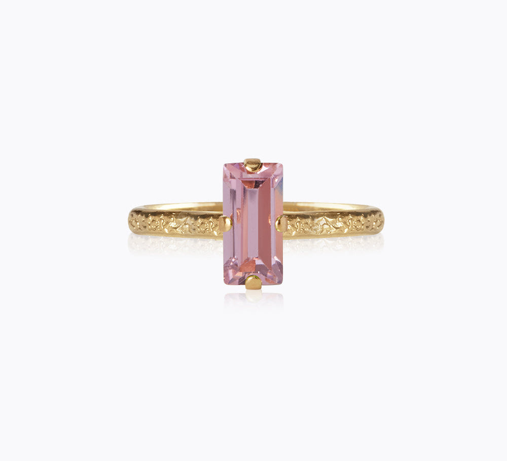 Caroline Svedbom - Baguette Ring Light Rose Gold