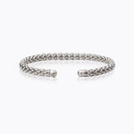 Caroline Svedbom - Men´s Rope Bracelet Rhodium Rhodium