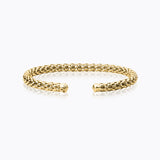Caroline Svedbom - Men´s Rope Bracelet Gold Gold