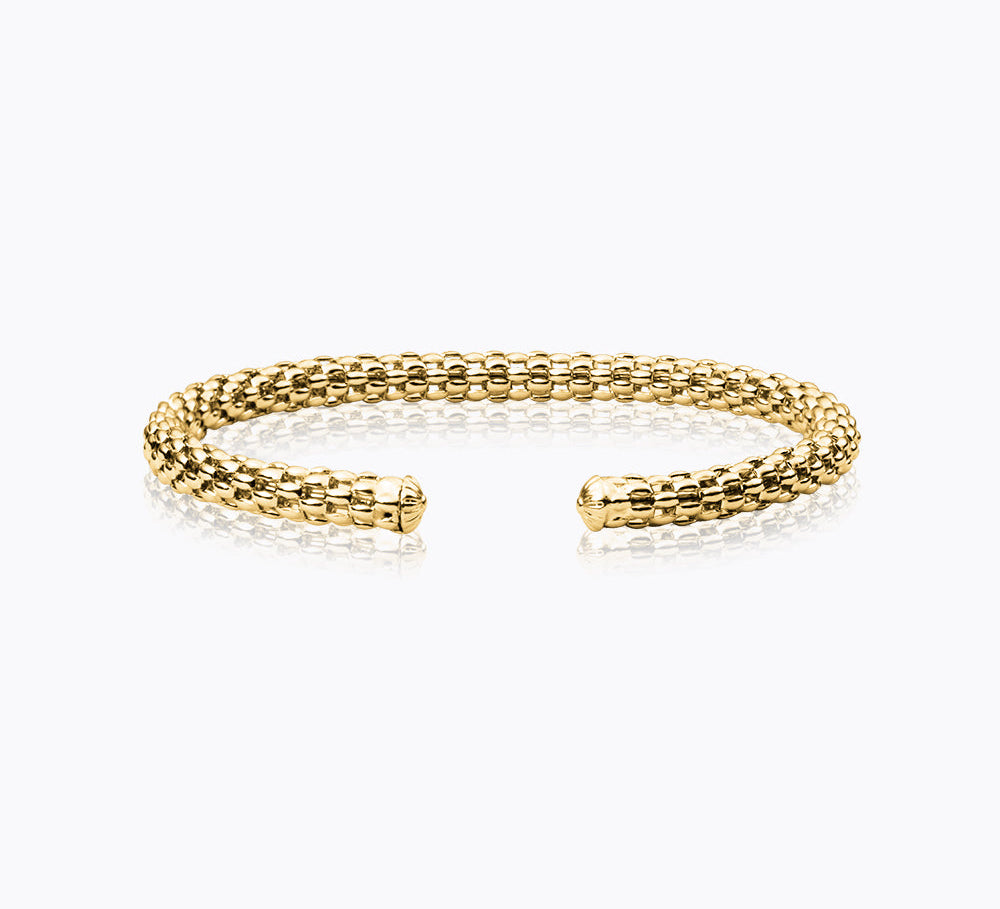 Caroline Svedbom - Men´s Rope Bracelet Gold Gold