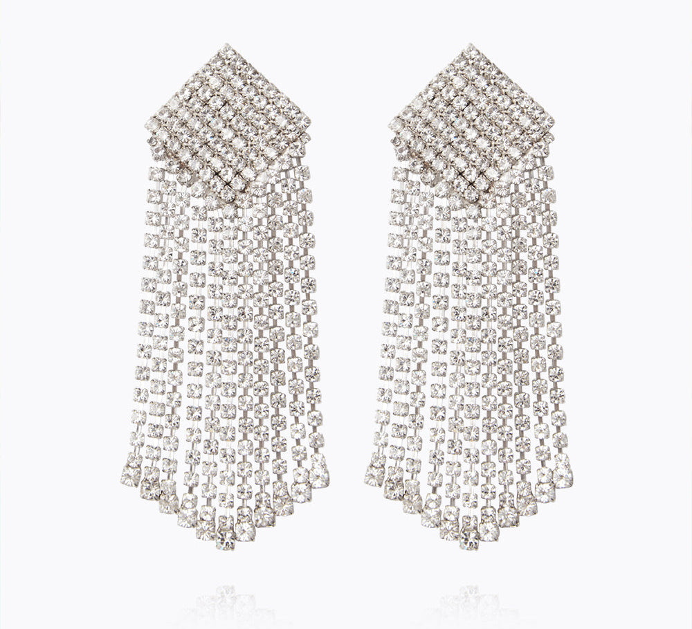 Caroline Svedbom - Jodie Earrings Crystal Rhodium