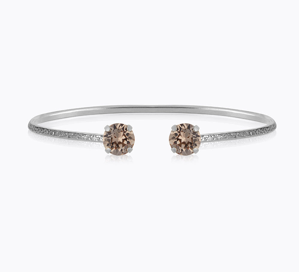 Caroline Svedbom - Classic Petite Bracelet Greige Rhodium
