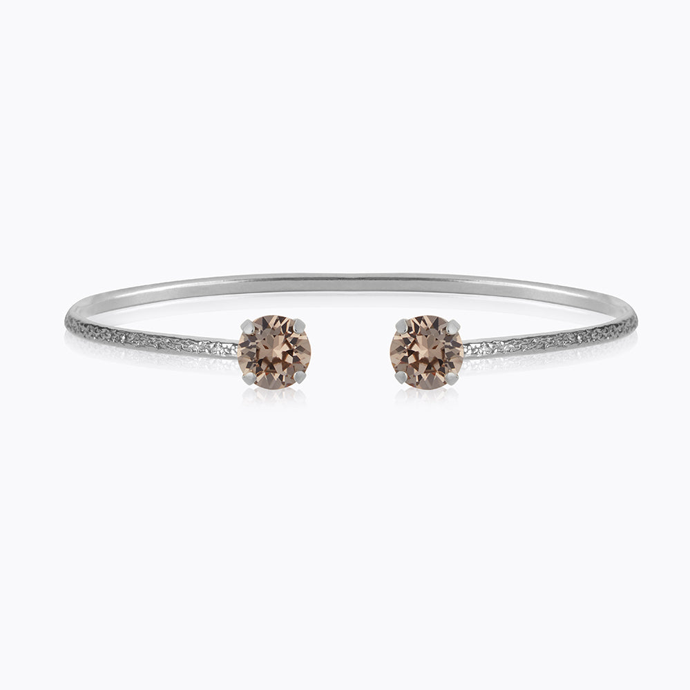 Caroline Svedbom - Classic Petite Bracelet Greige Rhodium