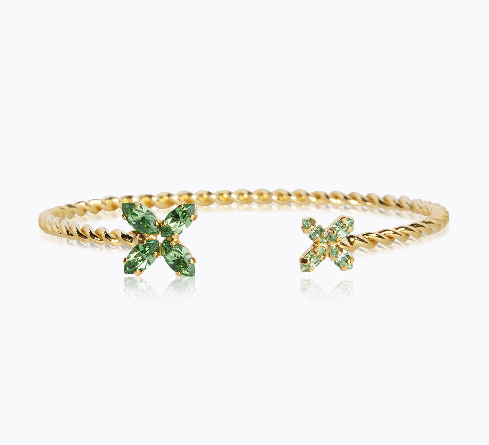 Caroline Svedbom - Crystal Star Bracelet Peridot Gold