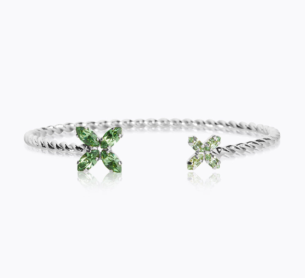 Caroline Svedbom - Crystal Star Bracelet Peridot Rhodium