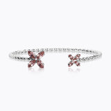 Caroline Svedbom - Crystal Star Bracelet Light Amethyst Rhodium