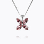 Caroline Svedbom - Crystal Star Necklace 50 Light Amethyst Rhodium