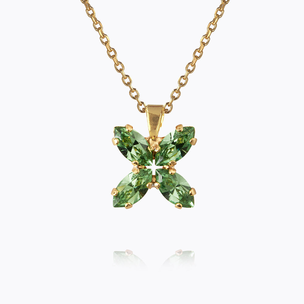 Caroline Svedbom - Crystal Star Necklace 50 Peridot Gold