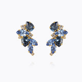 Caroline Svedbom - Demi Earrings Blue Combo Gold