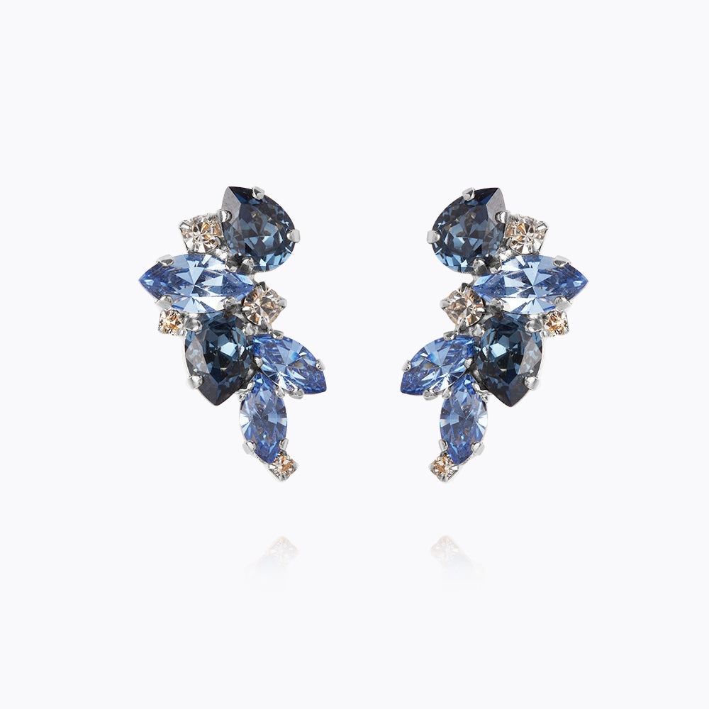 Caroline Svedbom - Demi Earrings Blue Combo Rhodium