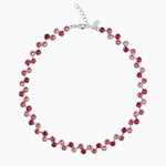 Caroline Svedbom - Fiona Necklace Rose Combo Rhodium