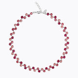 Caroline Svedbom - Fiona Necklace Rose Combo Rhodium