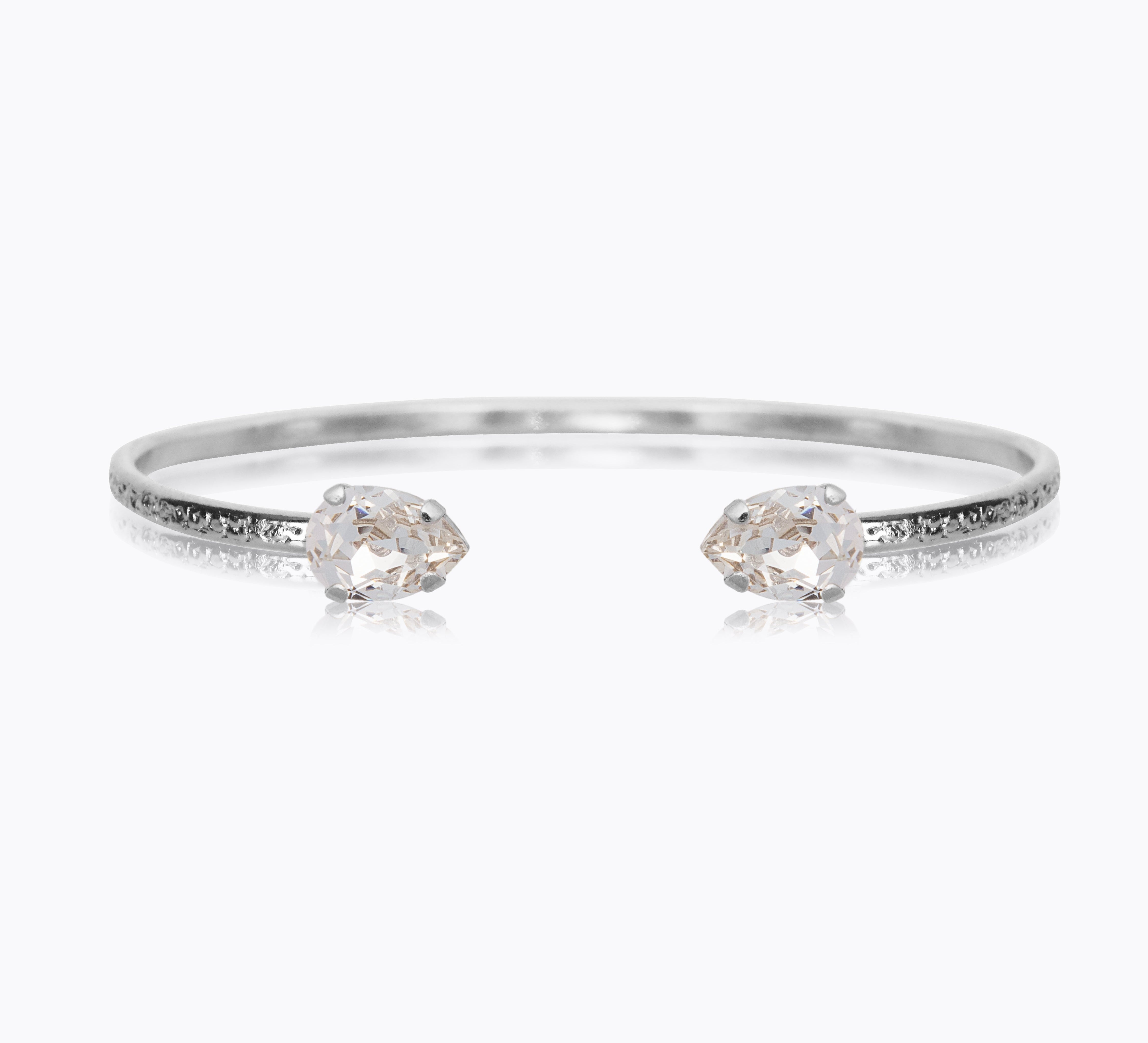 Caroline Svedbom - Flower Girl Bracelet Crystal Rhodium