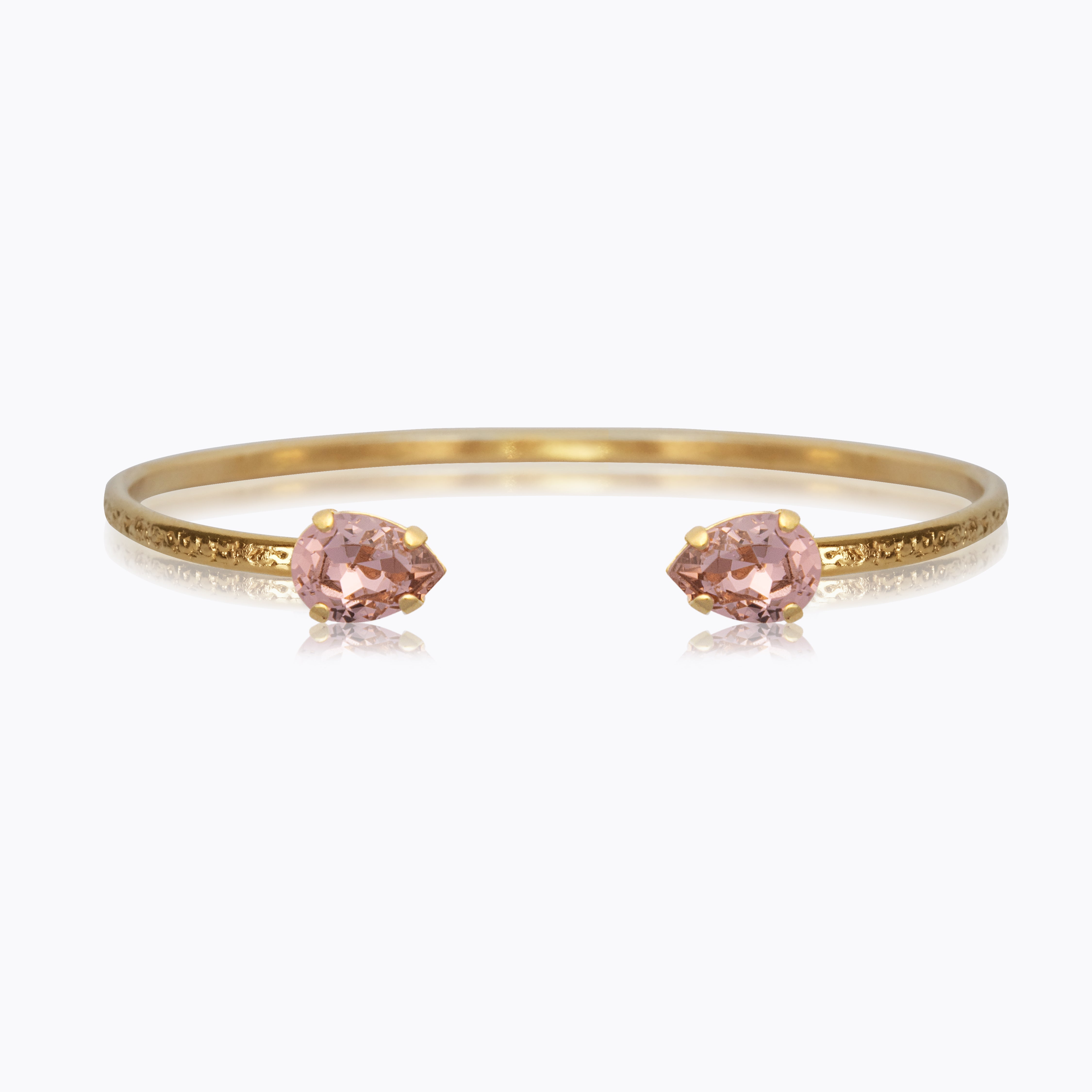 Rose gold flower girl bracelet discount