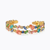 Caroline Svedbom - Gabriella Bangle Rainbow Combo Gold