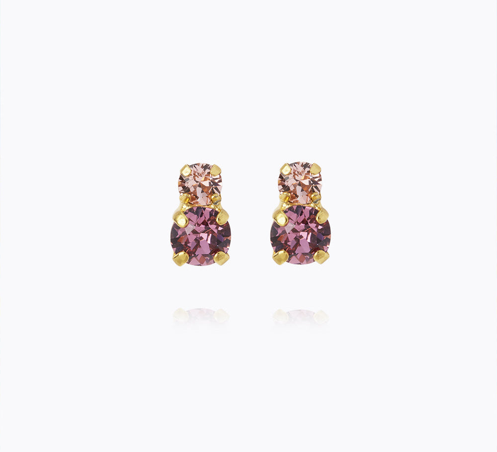 Caroline Svedbom - Leah Earrings Iris Combo Gold