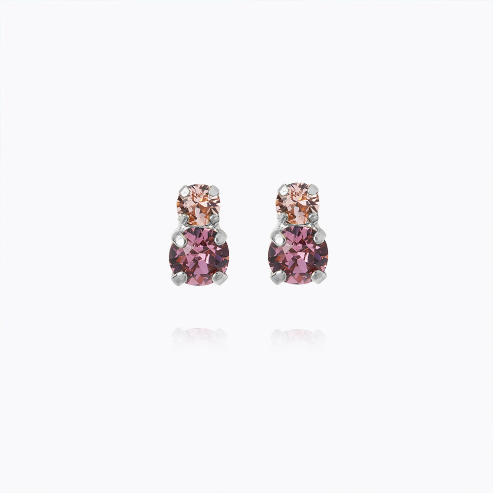Caroline Svedbom - Leah Earrings Iris Combo Rhodium