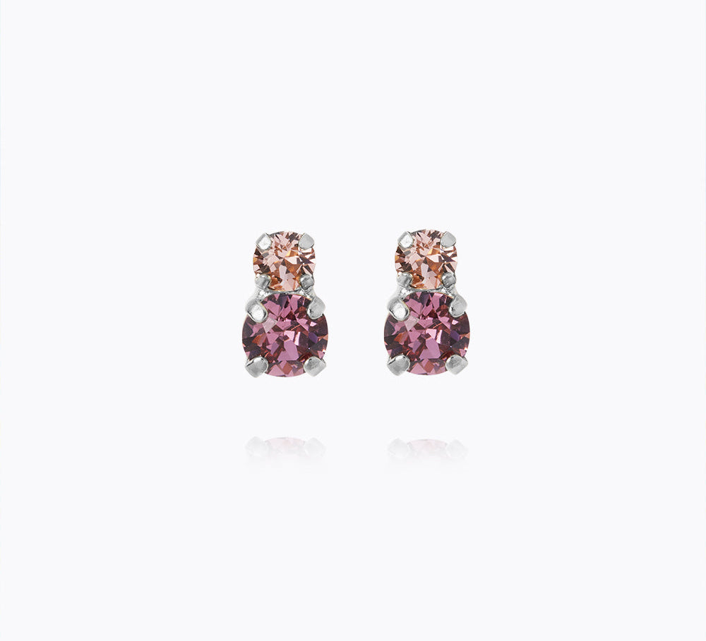 Caroline Svedbom - Leah Earrings Iris Combo Rhodium