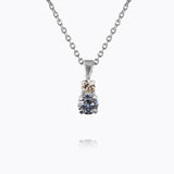 Caroline Svedbom - Leah Necklace Blue Combo Rhodium