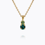 Caroline Svedbom - Leah Necklace Green Combo Gold