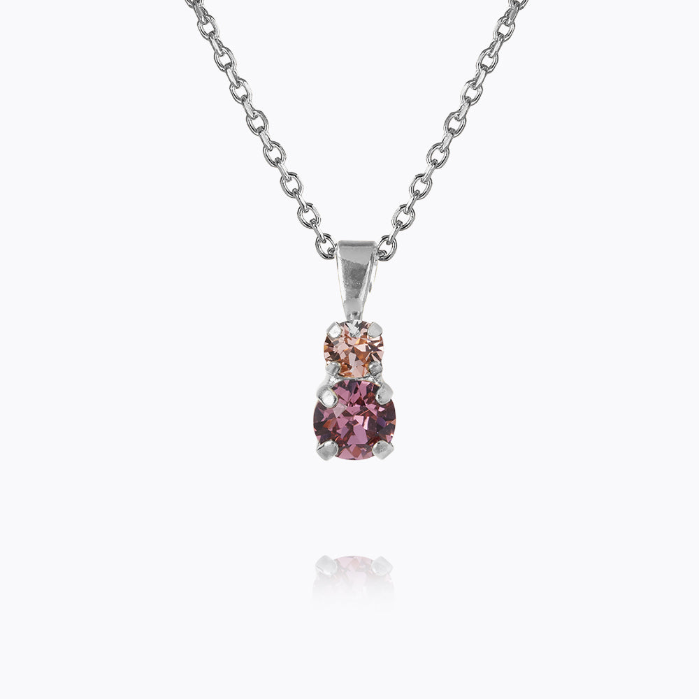 Caroline Svedbom - Leah Necklace Iris Combo Rhodium